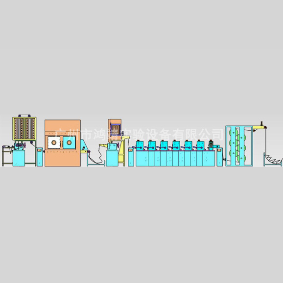 Continuous Sample Dyeing Complete Equipment